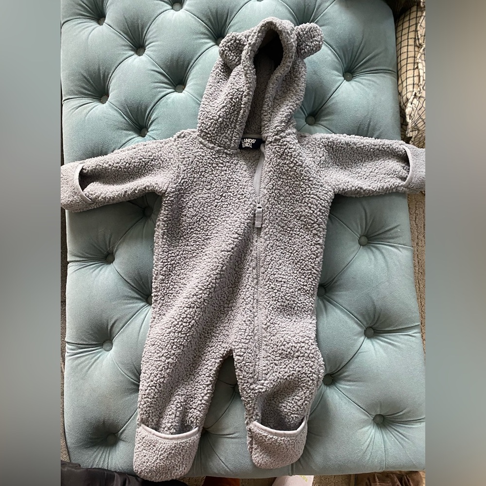 Lands End bunting suit